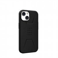 Защитный чехол с поддержкой MagSafe Uag Civilian для iPhone 14 - Черный (Black)