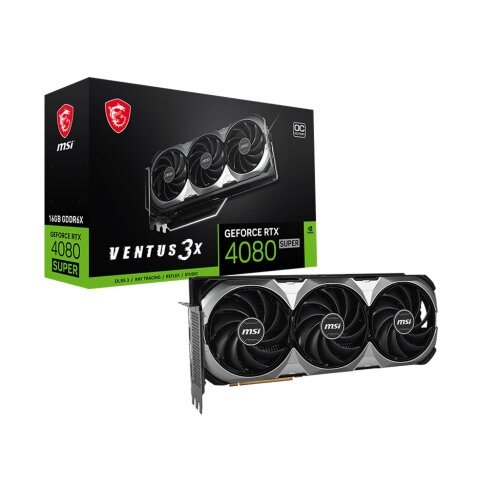 Видеокарта NVIDIA MSI RTX 4080 SUPER VENTUS 3X OC 16G