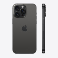 iPhone 15 Pro Max 256 ГБ черный титан (eSim)