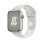 Спортивный ремешок для Apple Watch 45mm Nike Sport Band (M/L) - Чистый платинум (Pure Platinum)