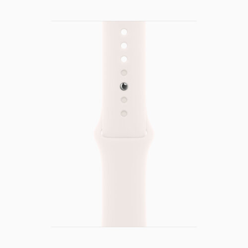Apple Watch Series 10 42mm, Rose Gold Aluminum Case with Sport Band - Light Blush