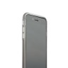 Прозрачный силиконовый бампер для iPhone 8 и 7 - Серебристый