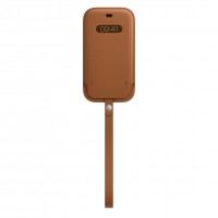 Кожаный чехол-конверт MagSafe для iPhone 12 и 12 Pro, Золотисто-коричневый
