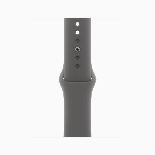 Apple Watch Series 11 42mm, Silver Aluminum Case with Sport Band - Stone Gray