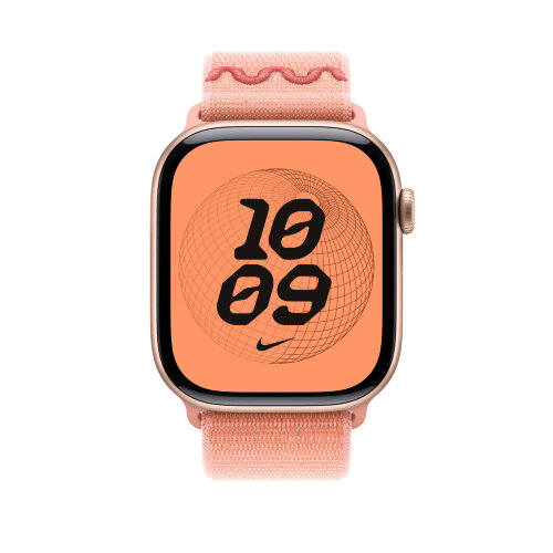 Спортивный браслет для Apple Watch 46mm Nike Sport Loop - Розовый (Alpenglow Pink)
