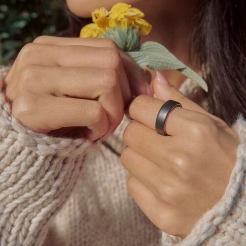 Умное кольцо Oura Ring 5 Stealth (Матовый черный)