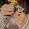 Умное кольцо Oura Ring 5 Stealth (Матовый черный)