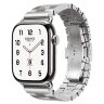 Apple Watch Hermes Series 12 46mm, блочный стальной браслет (L)