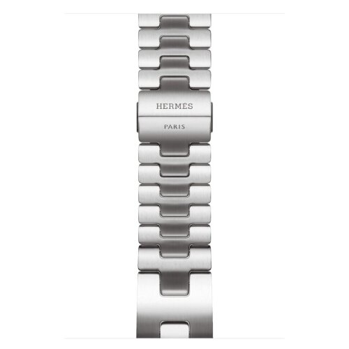 Apple Watch Hermes Series 12 46mm, блочный стальной браслет (L)