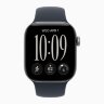 Apple Watch Series 12 46mm, Space Gray Aluminum Case with Sport Band - Navy Blue