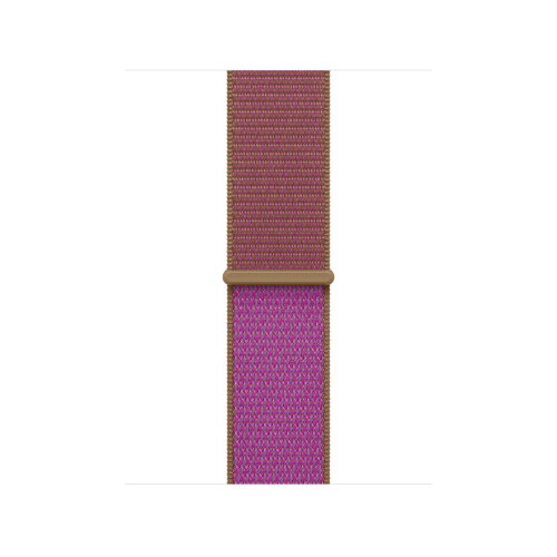 Apple Watch Series 12 46mm, Light Gold Aluminum Case with Sport Loop - Magenta