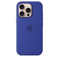 Силиконовый чехол для iPhone 16 Pro с MagSafe - Ultramarine (Голубой)