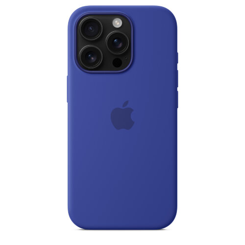 Силиконовый чехол для iPhone 16 Pro с MagSafe - Ultramarine (Голубой)