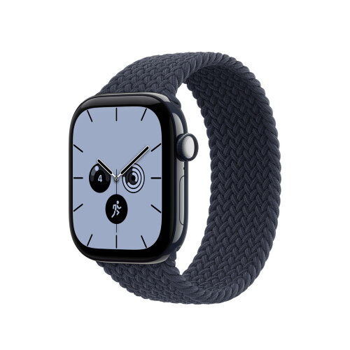 Монобраслет для Apple Watch 42mm Braided Solo Loop - Темно-синий (Navy Blue)