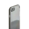 Прозрачный силиконовый бампер для iPhone 8 и 7 - «Серый космос»