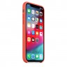 Силиконовый чехол для iPhone Xs Max, цвет "спелый нектарин"