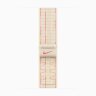 Apple Watch Series 10 42mm, Rose Gold Aluminum Case with Nike Sport Loop - Starlight/Pink