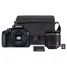 Canon EOS 4000D Camera, Black + 18-55 III Lens + SB130 Bag + SD Card (VUK) Kit