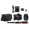 Canon EOS 4000D Camera, Black + 18-55 III Lens + SB130 Bag + SD Card (VUK) Kit