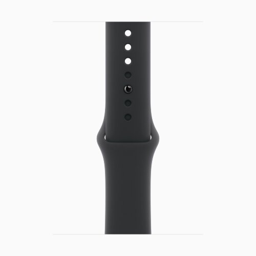 Apple Watch Series 11 46mm, Slate Titanium Case with Sport Band - Black