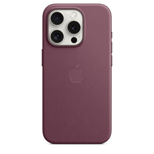 Чехол FineWoven для iPhone 15 с MagSafe - Шелковица (Mulberry)