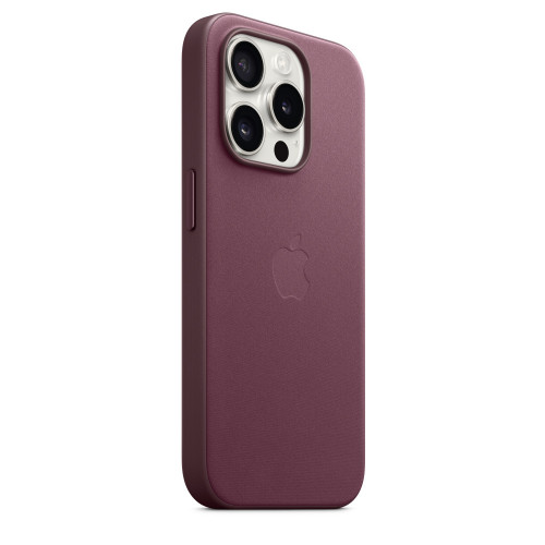 Чехол FineWoven для iPhone 15 с MagSafe - Шелковица (Mulberry)
