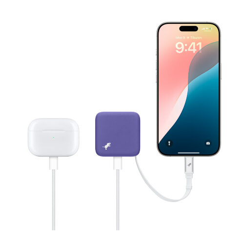 Сетевое зарядное устройство Nimble Wally Stretch 65 Вт, синее
