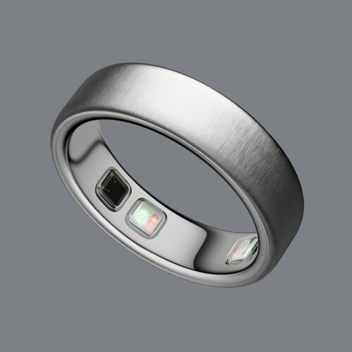 Умное кольцо Oura Ring 5 Brushed Silver (Матовое серебро)
