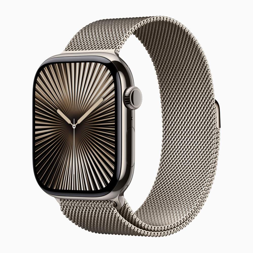 Milanese Loop 46mm Apple Watch M L Natural
