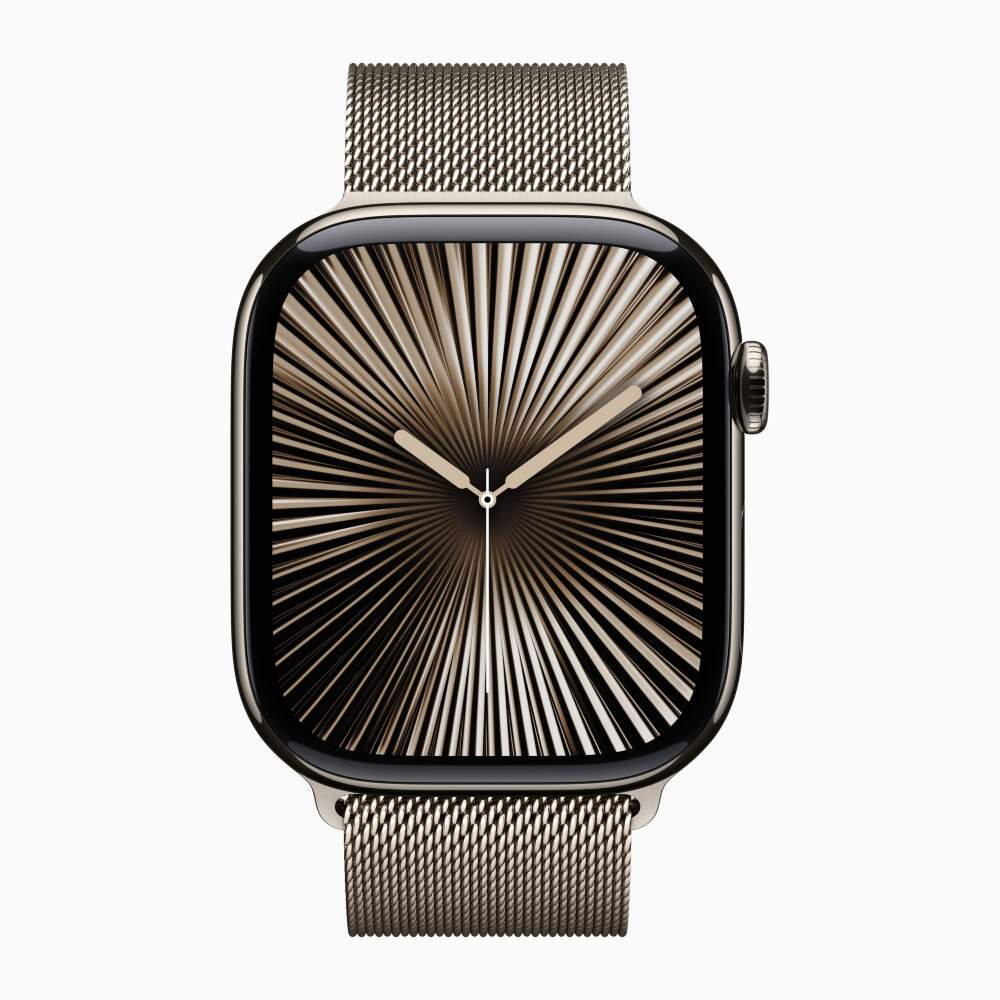 Milanese Loop 46mm Apple Watch M L Natural