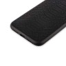 Пластиковая чехол-накладка Mobest Gulin Python для iPhone X - Черный