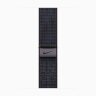 Apple Watch Series 10 42mm, Silver Aluminum Case with Nike Sport Loop - Black/Blue