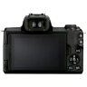 Canon EOS M50 Mark II Mirrorless Camera, Black + EF-M 15-45mm IS STM Lens - Vlogger