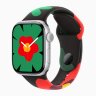 Apple Watch Series 11 42mm, Silver Aluminum Case with Sport Band - Unity Bloom