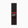 Apple Watch Series 11 42mm, Silver Aluminum Case with Nike Sport Loop - Midnight Black