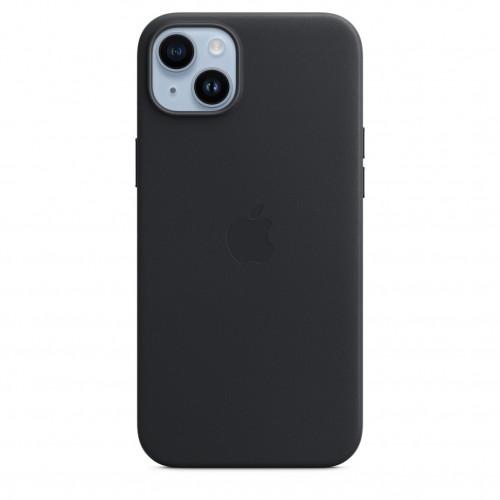 Кожаный чехол для iPhone 14 с MagSafe - "Тёмная ночь"