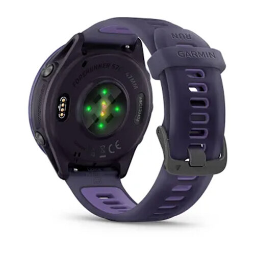 Умные часы Garmin Forerunner 570 47mm, Indigo Aluminum, Translucent Imperial Purple/Indigo Band