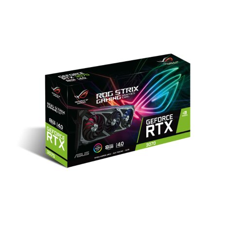 Видеокарта NVIDIA ASUS ROG Strix RTX 3070 OC 8GB
