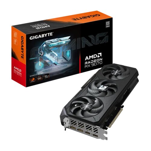 Игровая видеокарта GIGABYTE Radeon RX 9070 GAMING OC 16G