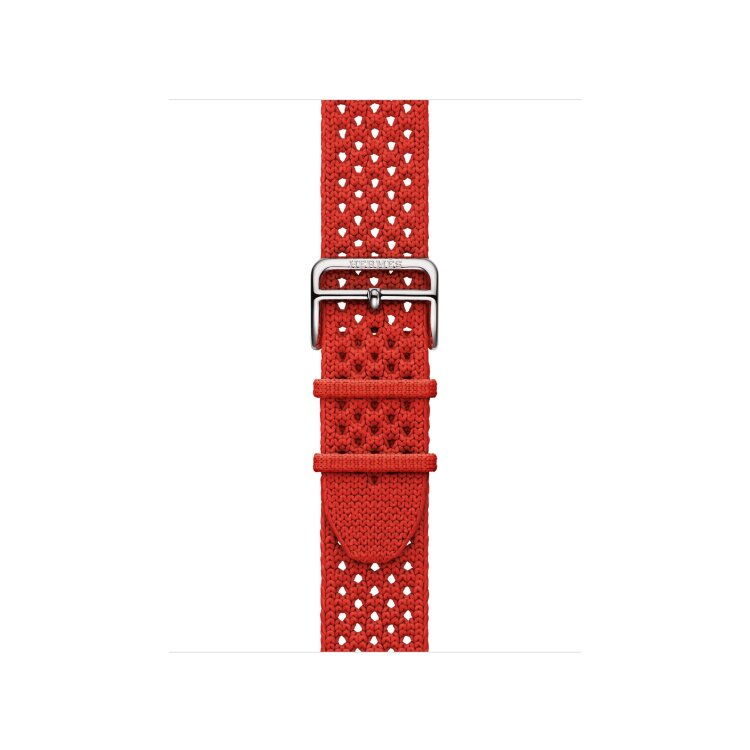 Ремешок Hermes для Apple Watch 42mm Capucine Neo Tricot - Красный