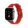 Ремешок Hermes для Apple Watch 42mm Capucine Neo Tricot - Красный
