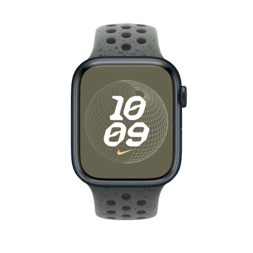 Спортивный ремешок для Apple Watch 45mm Nike Sport Band (S/M) - Карго хаки (Cargo Khaki)