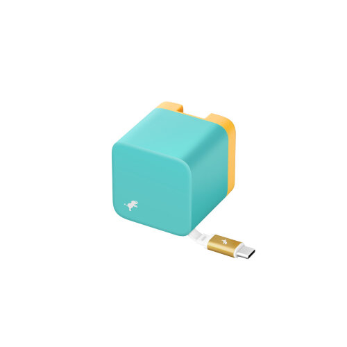 Сетевое зарядное устройство Nimble Wally Stretch 65 Вт, зеленое