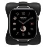 Apple Watch Hermès Series 12 42mm, Silver Titanium, ремешок Attelage En Selle черный (Noir)