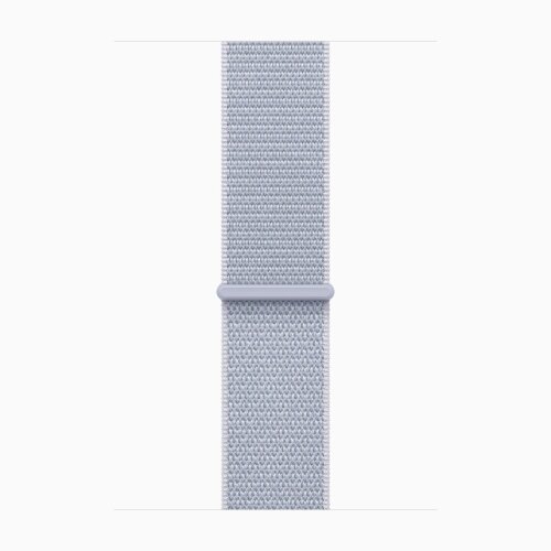 Apple Watch Series 10 42mm, Gold Titanium Case with Sport Loop - Blue Cloud