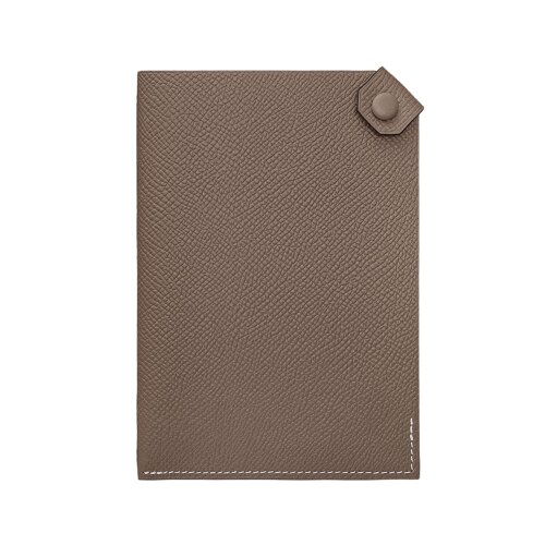 Чехол для паспорта Hermes Tarmac  Etoupe (Светло-коричневый)