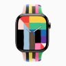 Apple Watch Series 11 46mm, Slate Titanium Case with Sport Band - Pride Edition