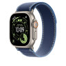 Ремешок для Apple Watch Ultra 49mm Trail Loop Titanium (M/L) - Blue/Bright Blue (Синий/Светло-голубой)