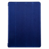 Кожаный чехол для iPad Air Melkco Carbon синий