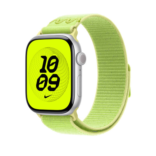 Спортивный браслет для Apple Watch 46mm Nike Sport Loop - Желтый (Volt Splash)